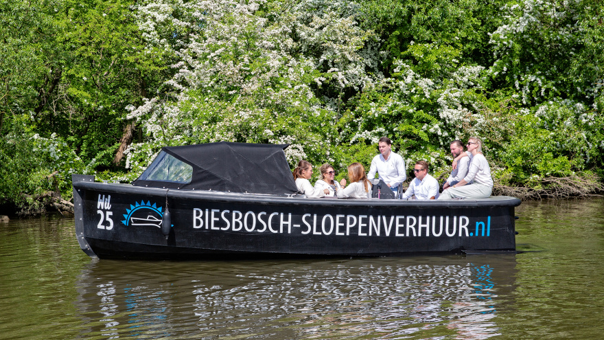 Sloep huren Biesbosch (11 personen Deluxe)