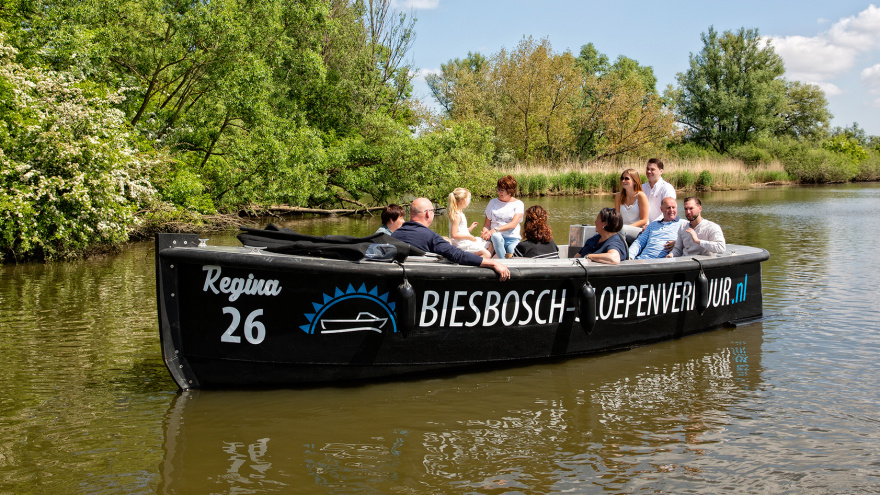 Sloep huren Biesbosch (11 personen Deluxe)